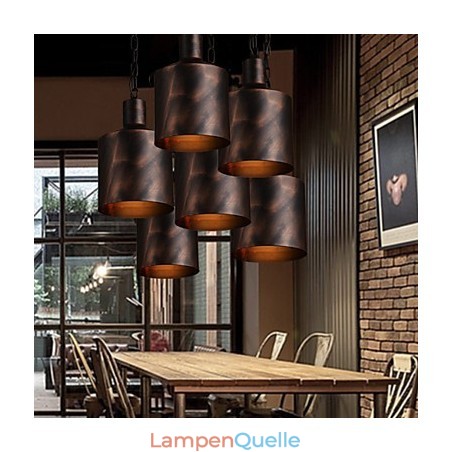 Kronleuchter Rustikale Lodge Trommel Metall Pendelleuchte Kronleuchter Rustikale Lodge Trommel Metall Pendelleuchte