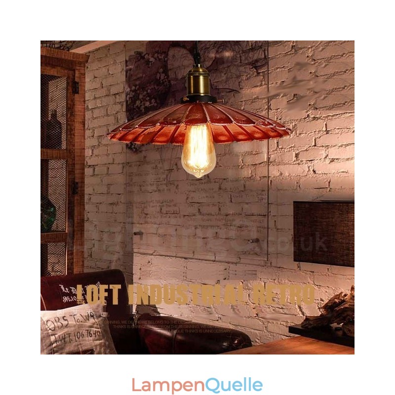 1 Licht Rustikale Lodge Retro Vintage Pendelleuchte Loft