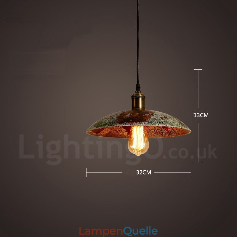 1 Licht Rustikale Lodge Retro Vintage Pendelleuchte Loft