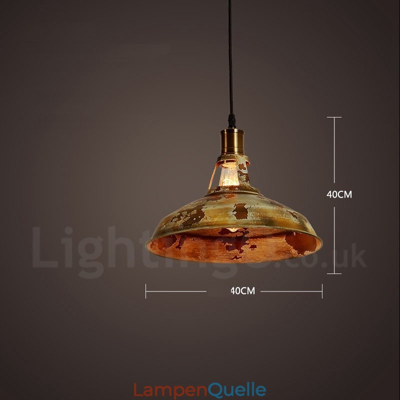 1 Licht Rustikale Lodge Retro Vintage Pendelleuchte Loft
