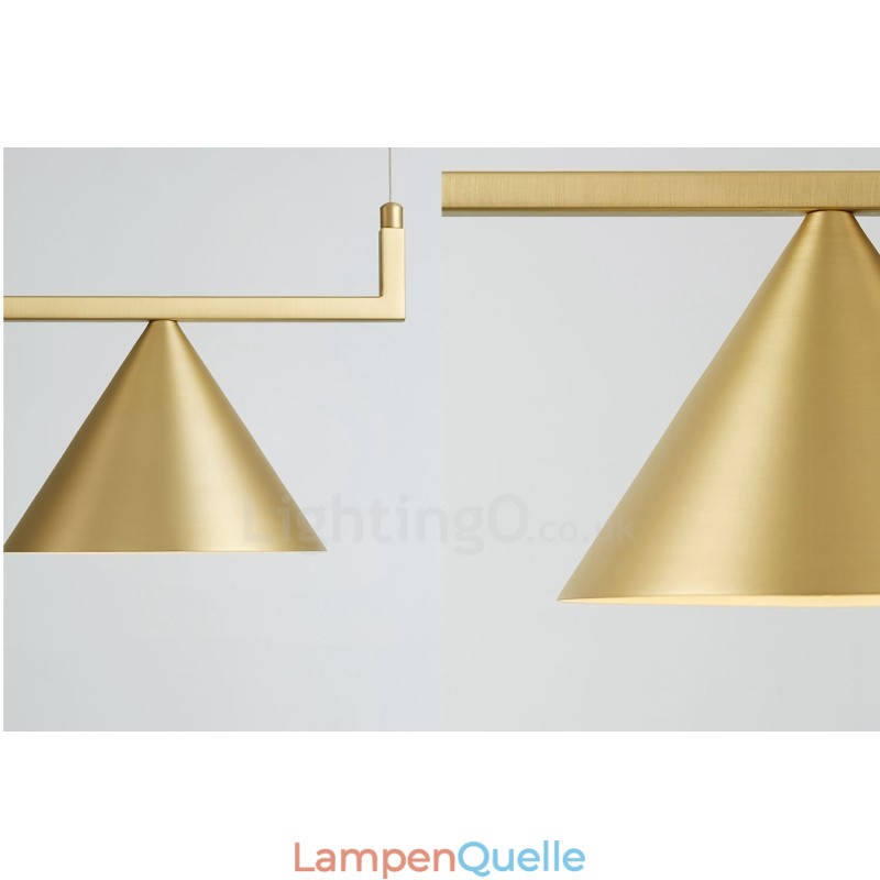 3-flammige moderne Pendelleuchte Deckenleuchte