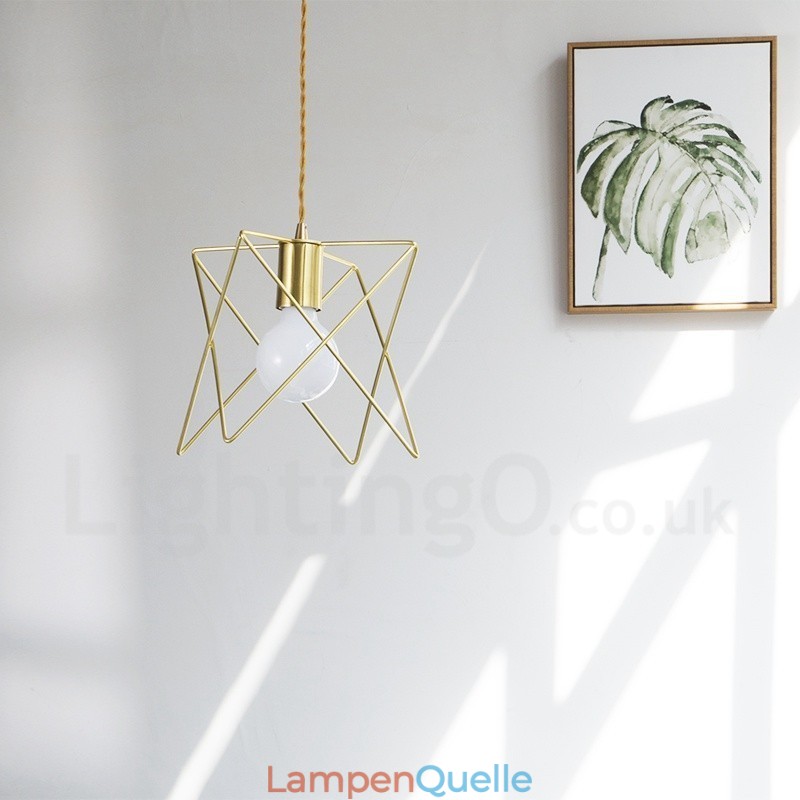 Moderne zeitgenössische 1-flammige Pendelleuchte aus Stahl mit Schirm