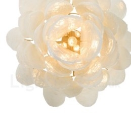 Moderne zeitgenössische 6-flammige Pendelleuchte aus Stahl mit Glasschirm