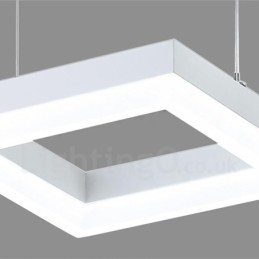 Moderne zeitgenössische 6-flammige Pendelleuchte aus Aluminiumlegierung mit Acrylschirm