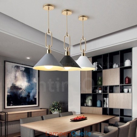 1 Licht Nordic Modern Zeitgenössische Pendelleuchte mit Edelstahl-Schirm Geschäfte 1 Licht Nordic Modern Zeitgenössische Pendelleuchte mit Edelstahl-Schirm Geschäfte