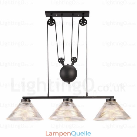 Moderne Pendelleuchte mit 2 Lichtern und Glasschirm Moderne Pendelleuchte mit 2 Lichtern und Glasschirm