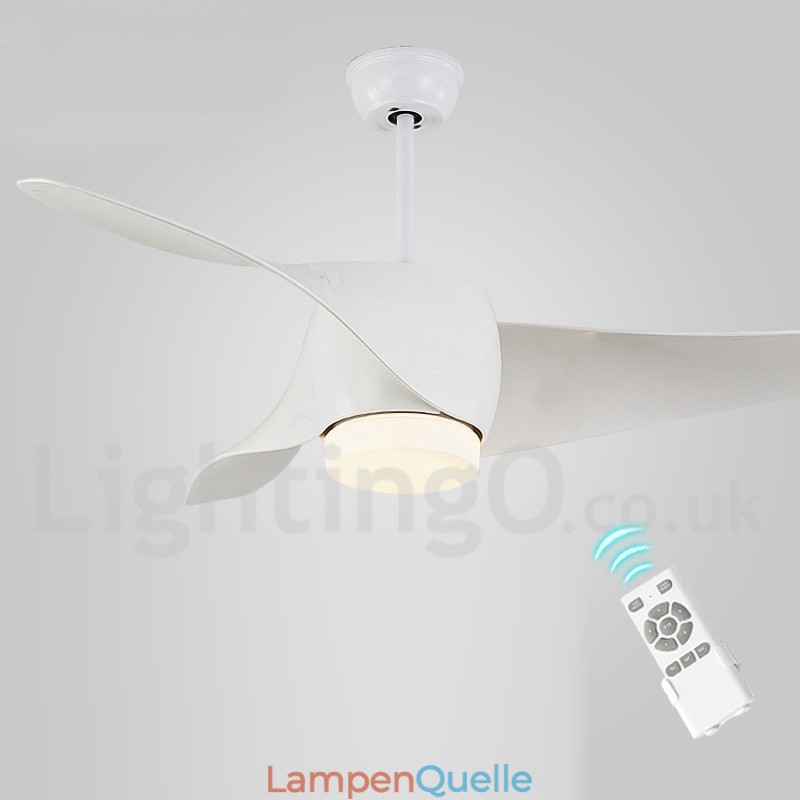 52“ Deckenventilator im europäischen Stil, modern und zeitgenössisch