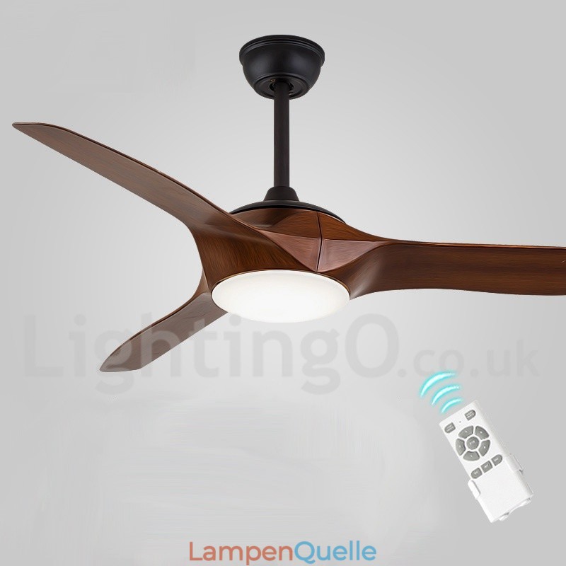 52“ Deckenventilator im europäischen Stil, modern und zeitgenössisch