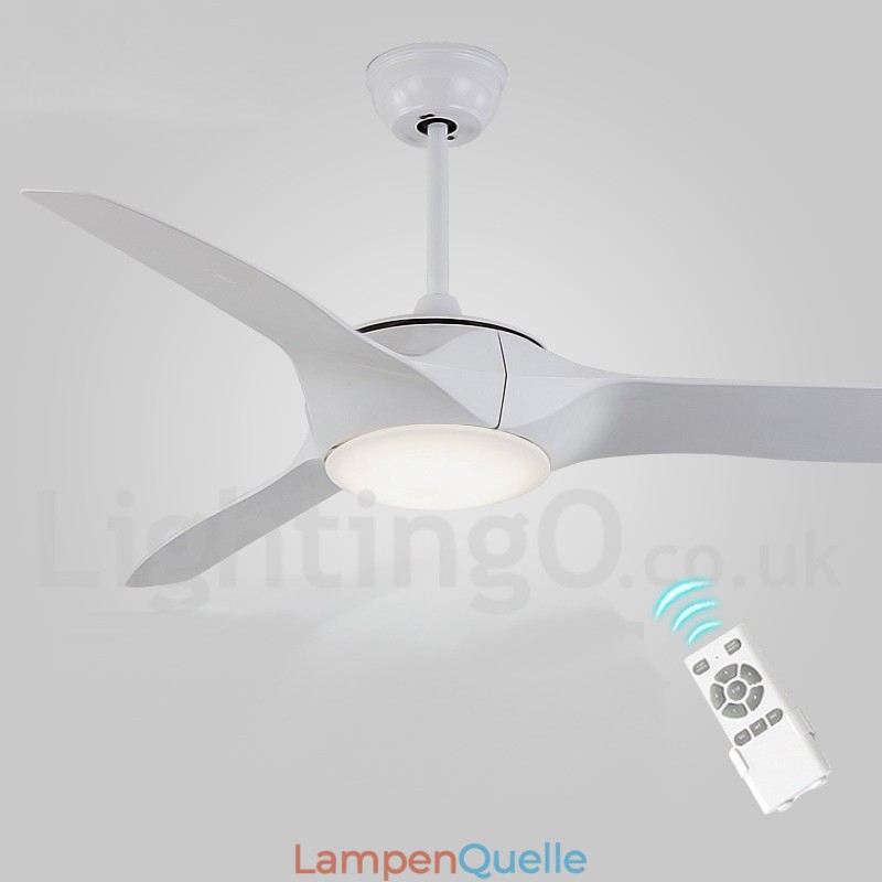 52“ Deckenventilator im europäischen Stil, modern und zeitgenössisch