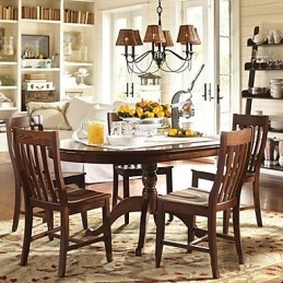 Rustikaler galvanisierter Kronleuchter im Lodge-Stil