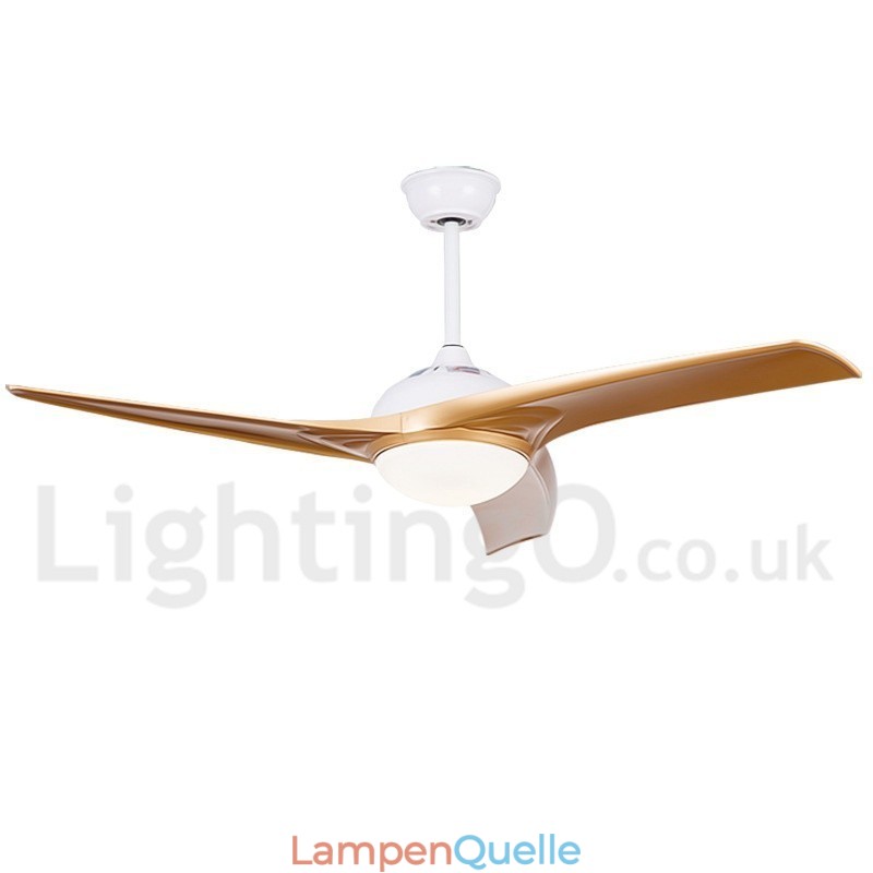52“ Deckenventilator im europäischen Stil, modern und zeitgenössisch