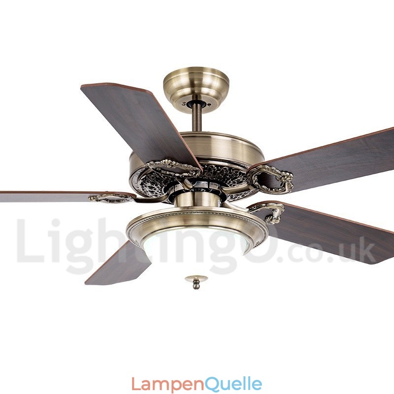 42“ 48“ 52“ Country Retro Rustikal Lodge Vintage Deckenventilator