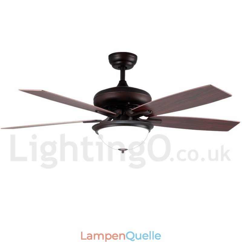 52“ Country Retro Rustikaler Lodge Vintage Deckenventilator