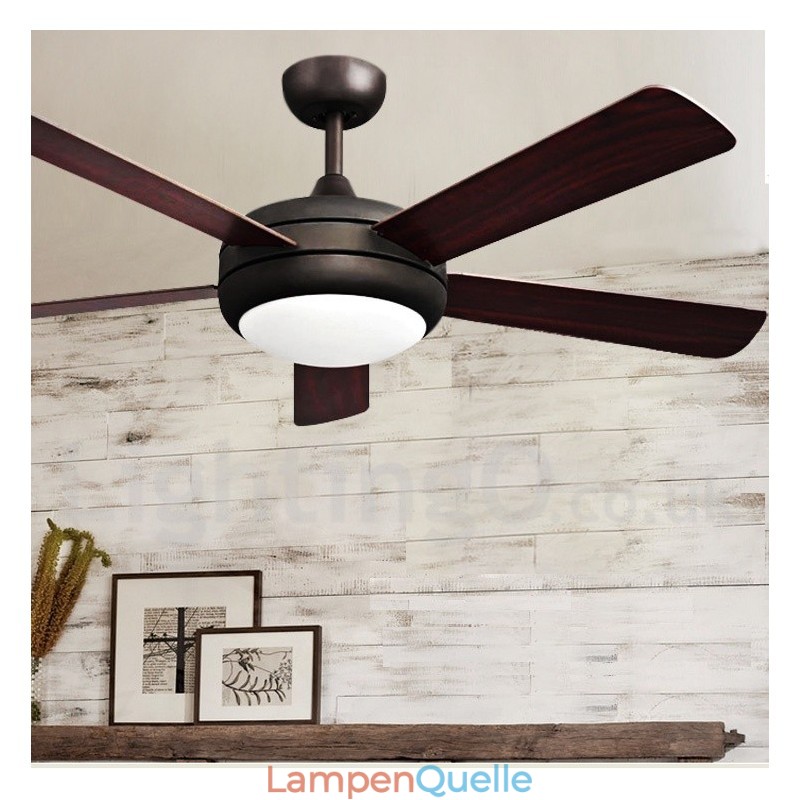 52“ Vintage-Deckenventilator im europäischen Stil
