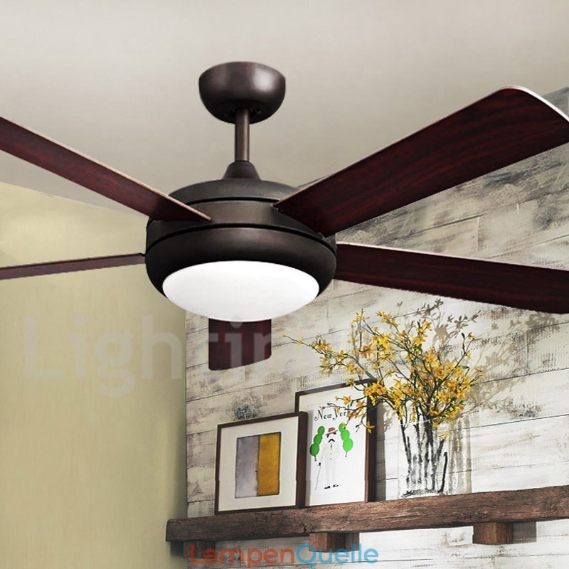52“ Vintage-Deckenventilator im europäischen Stil