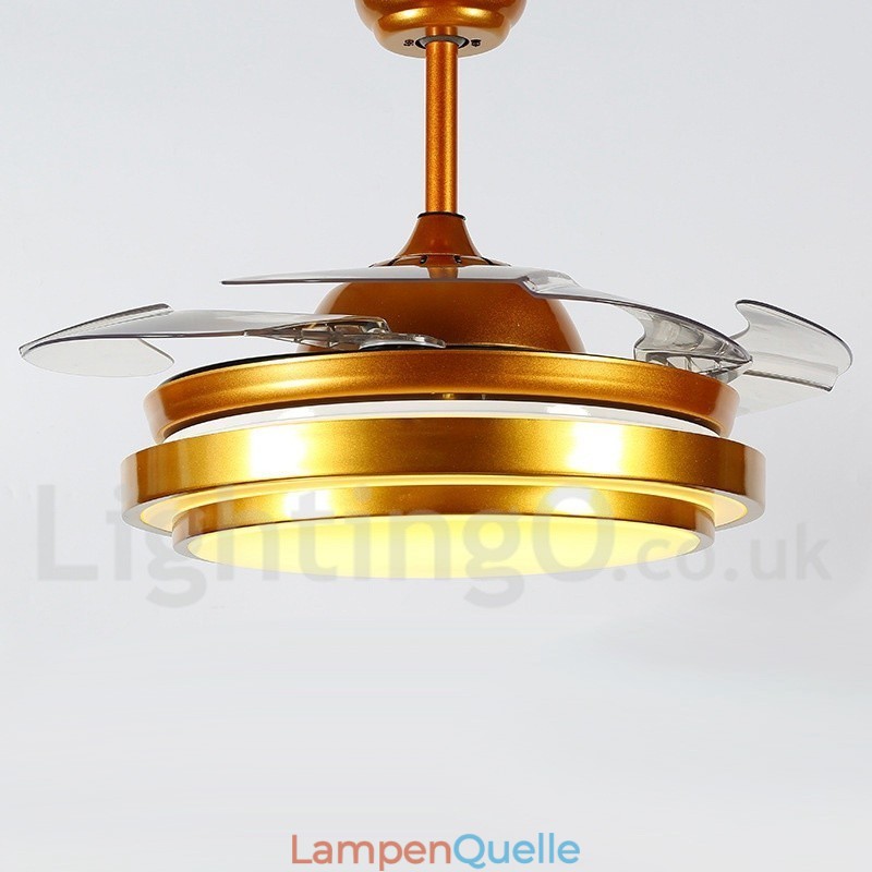 36“ moderner zeitgenössischer Deckenventilator im europäischen Stil