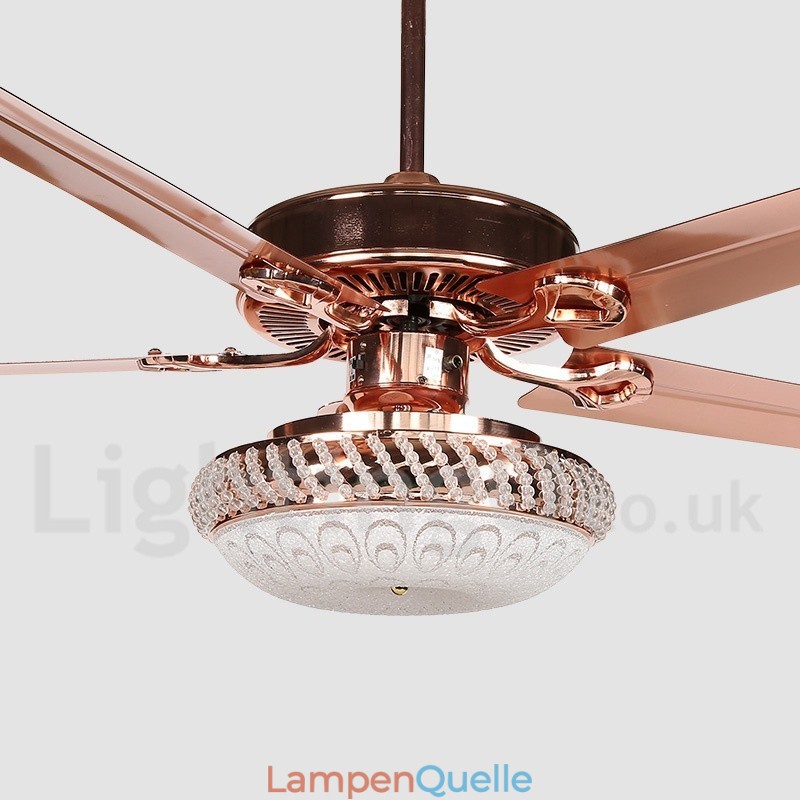 52“ moderner zeitgenössischer Deckenventilator im europäischen Stil