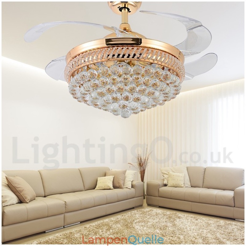 42“ moderner zeitgenössischer Deckenventilator im europäischen Stil