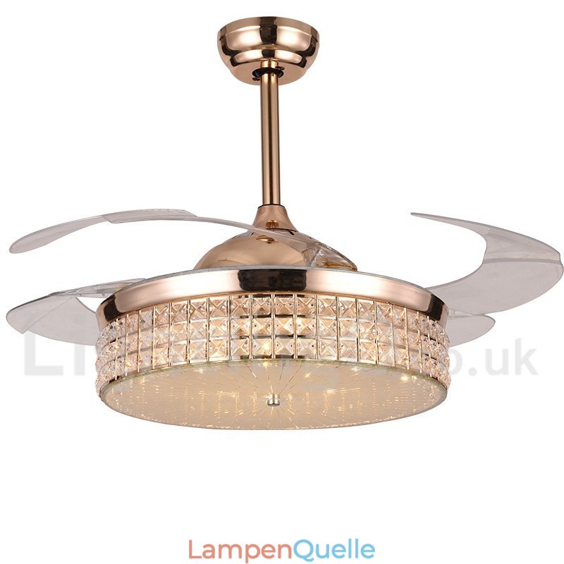 42“ moderner zeitgenössischer Deckenventilator im europäischen Stil