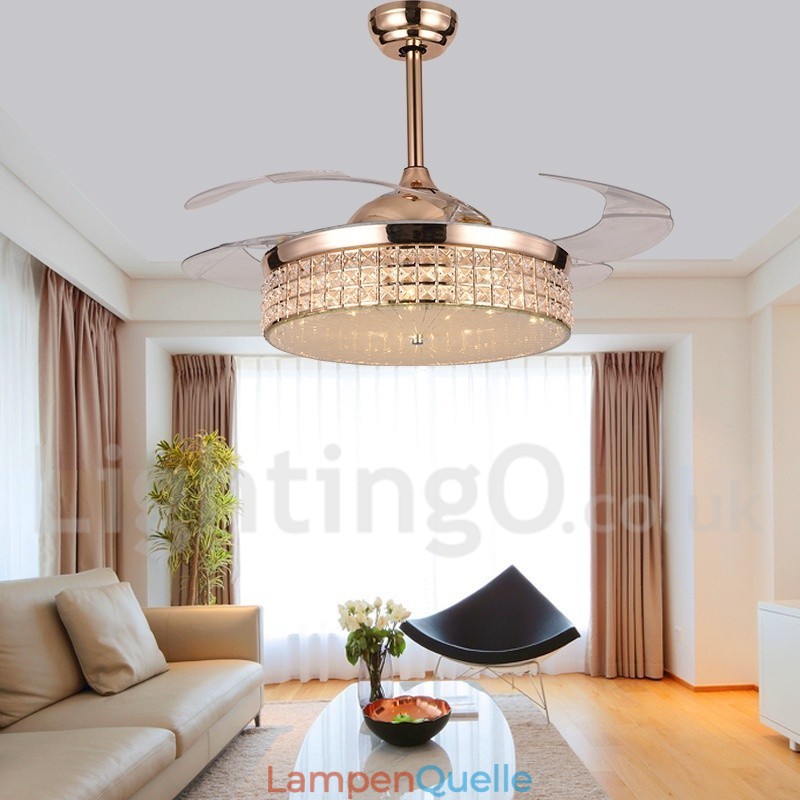 42“ moderner zeitgenössischer Deckenventilator im europäischen Stil