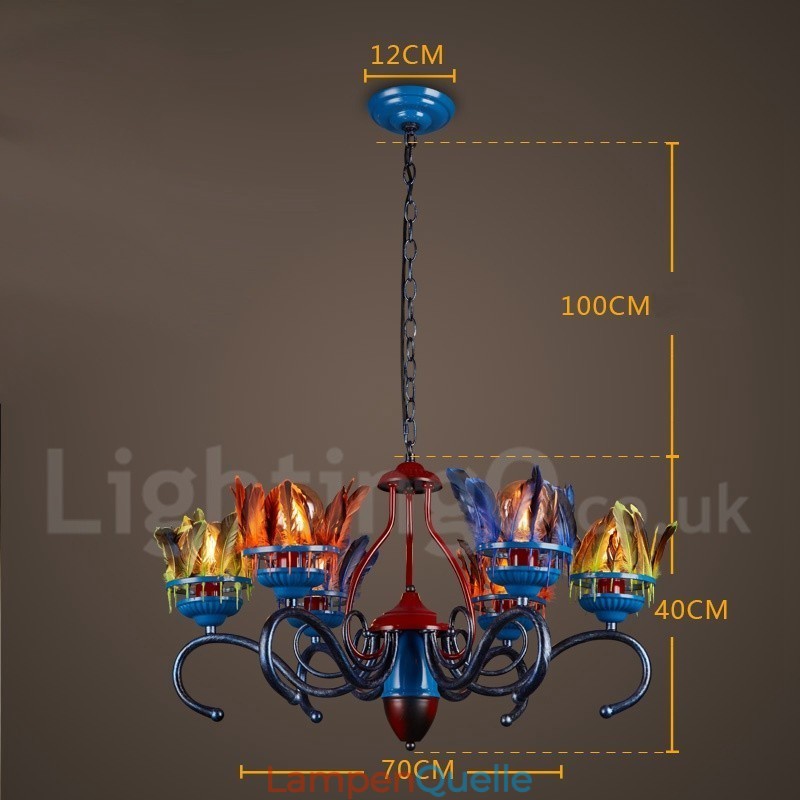 Retro Steel Lighting Store Pendelleuchte Kronleuchter