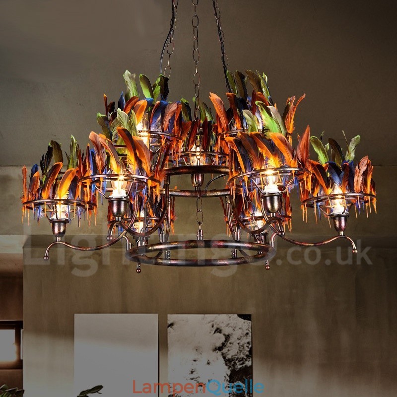 Retro Steel Lighting Store Pendelleuchte Kronleuchter
