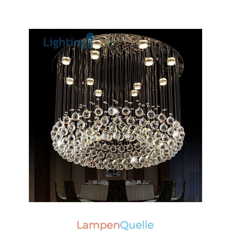 Kristall Kronleuchter Moderne Vogel Nest Luxus Duplex Decke Lampe