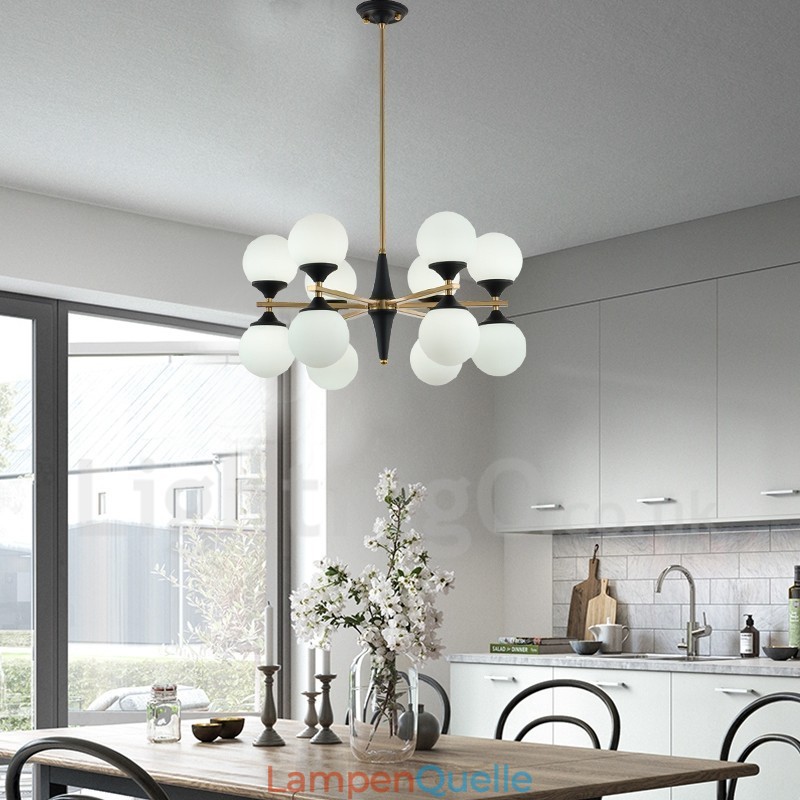 Nordic 12 Glühbirne Beleuchtung Kronleuchter Lichter Magic Bean Lampe Kreative Lampen