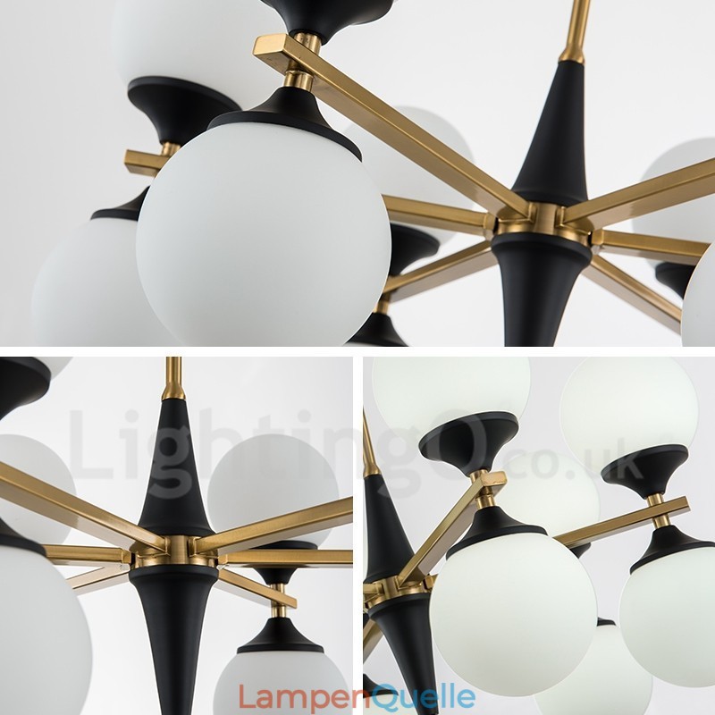 Nordic 12 Glühbirne Beleuchtung Kronleuchter Lichter Magic Bean Lampe Kreative Lampen
