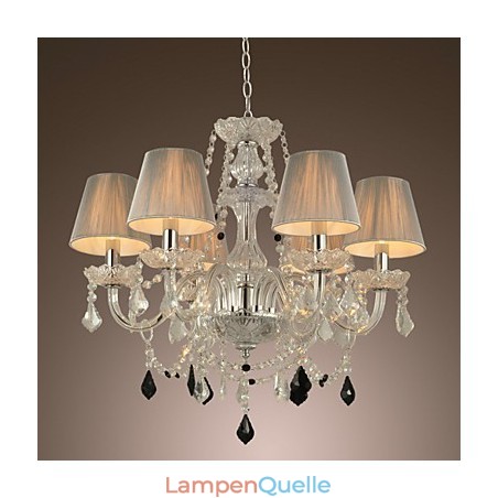 Kronleuchter Kristall Luxus Modern 1 Ebenen Wohnzimmer 6 Lichter Kronleuchter Kristall Luxus Modern 1 Ebenen Wohnzimmer 6 Lichter