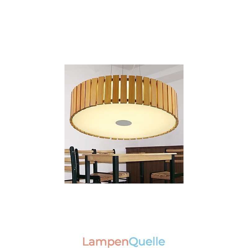 Kronleuchter Mini Stil Laterne Holz Bambus