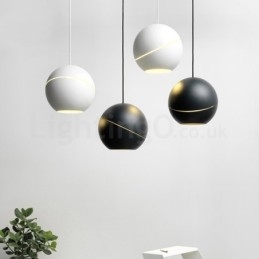 Moderne Kugelform Nachttisch Pendelleuchte Pendelleuchte