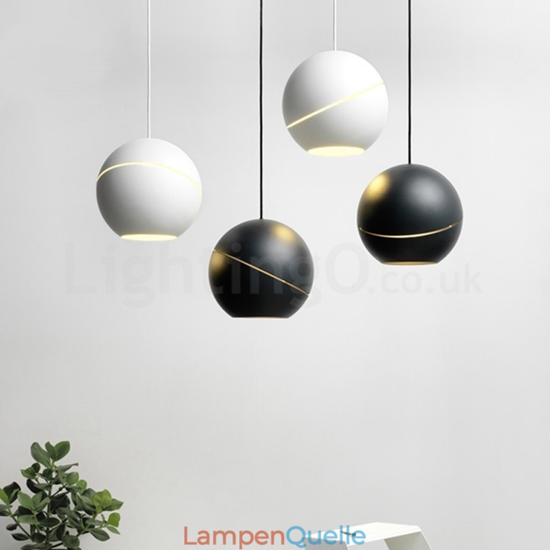 Moderne Kugelform Nachttisch Pendelleuchte Pendelleuchte