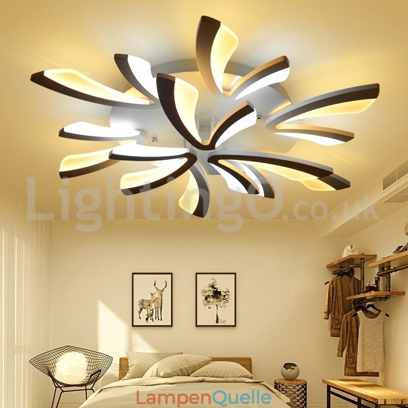 Neueste 9 Lichter Erschwingliche moderne Deckenleuchten