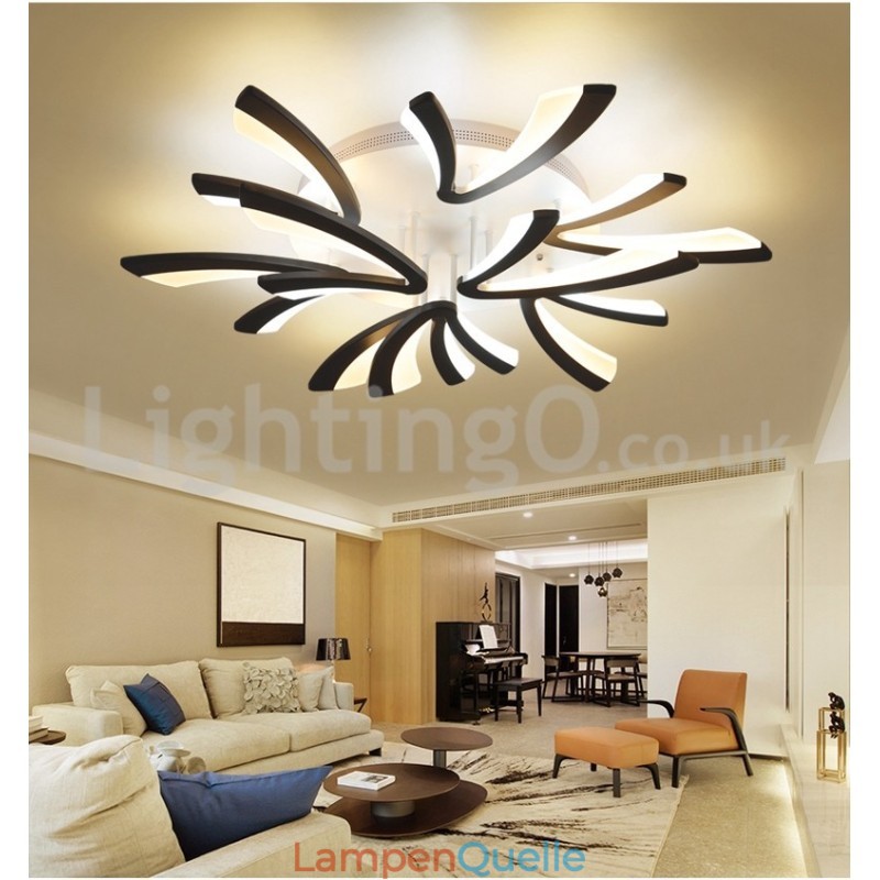 Neueste 9 Lichter Erschwingliche moderne Deckenleuchten