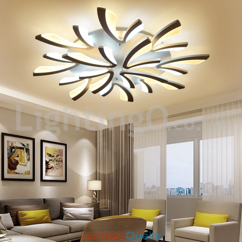 Neueste 12 Lichter Elegante Moderne Unterputz Deckenleuchten