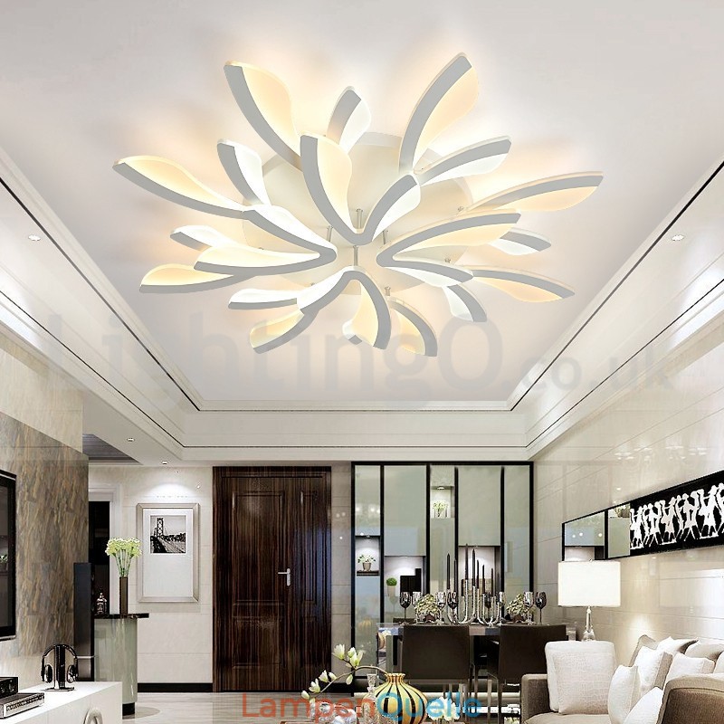Neueste 12 Lichter Elegante Moderne Unterputz Deckenleuchten