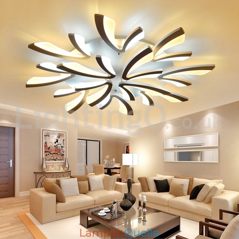 Neueste 12 Lichter Elegante Moderne Unterputz Deckenleuchten
