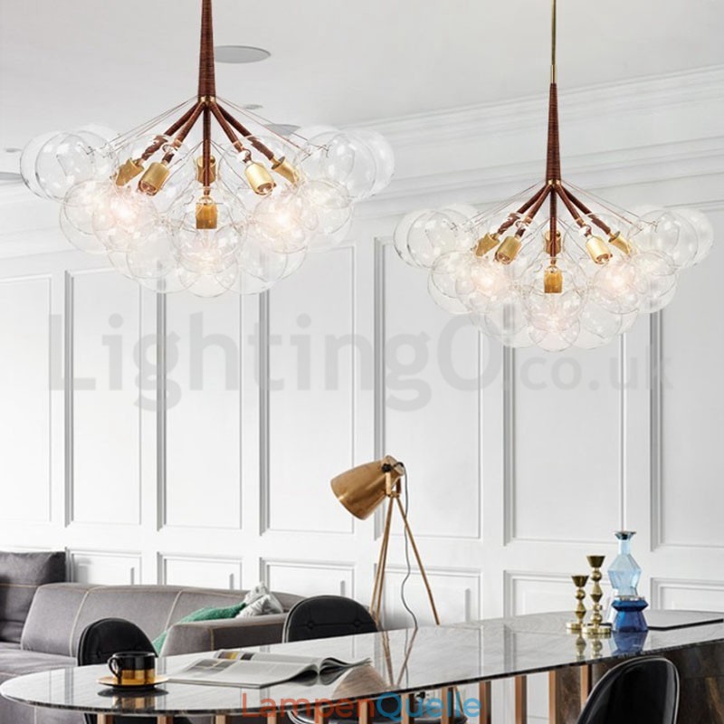 Moderne Bubble Ball Pendelleuchte