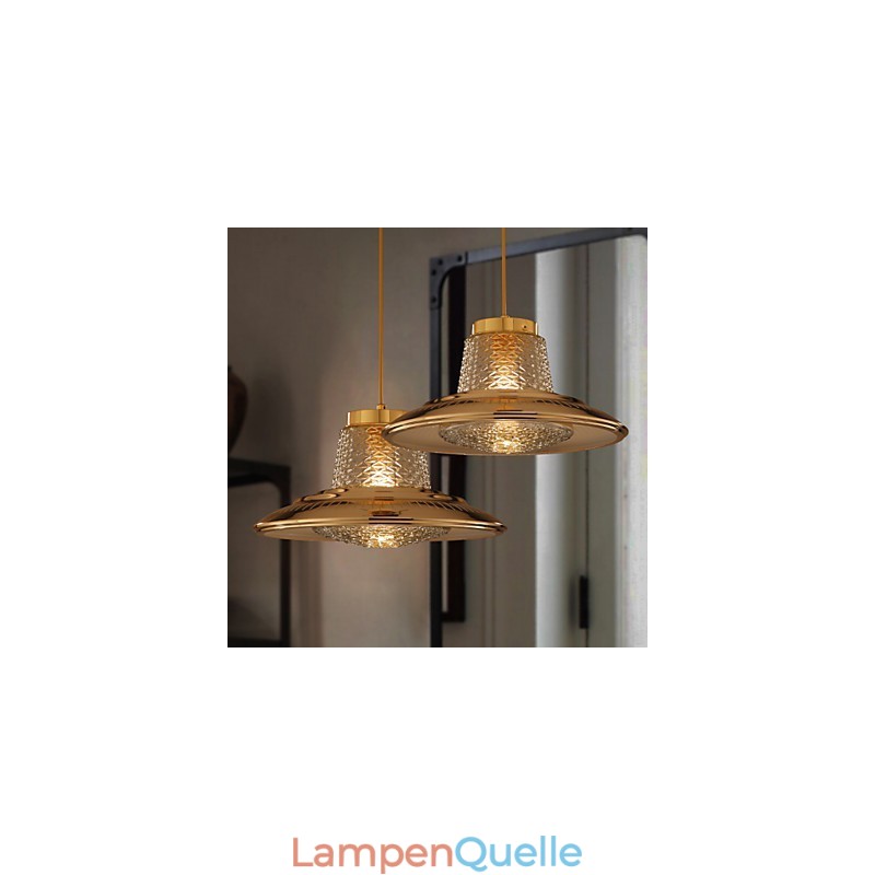 Kronleuchter im Mini-Stil, moderne zeitgenössische Pendelleuchte aus Metall