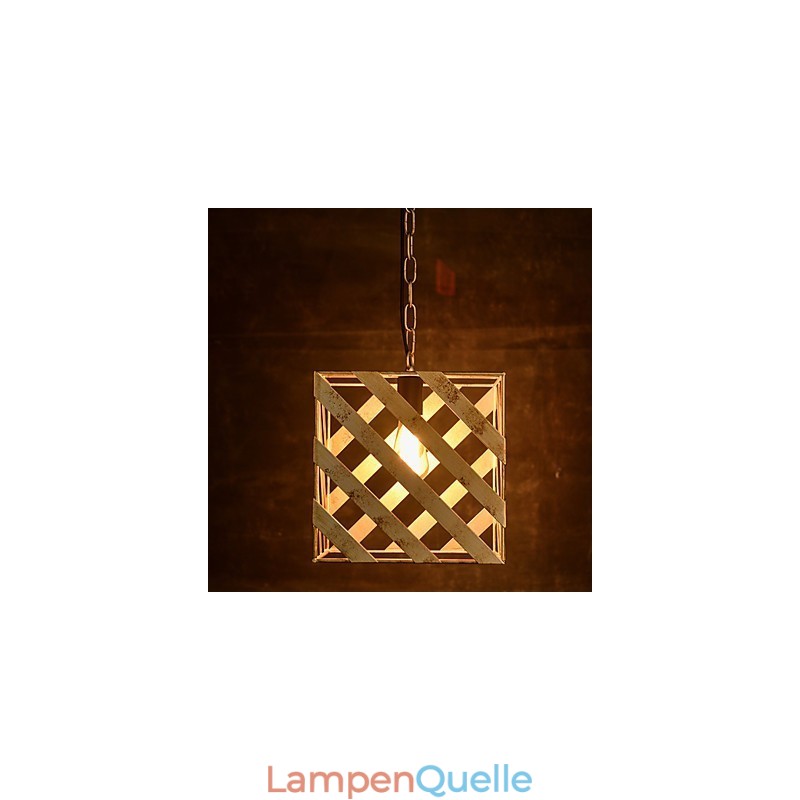 Retro Eisenlampe Moderner minimalistischer Kronleuchter im Industriestil