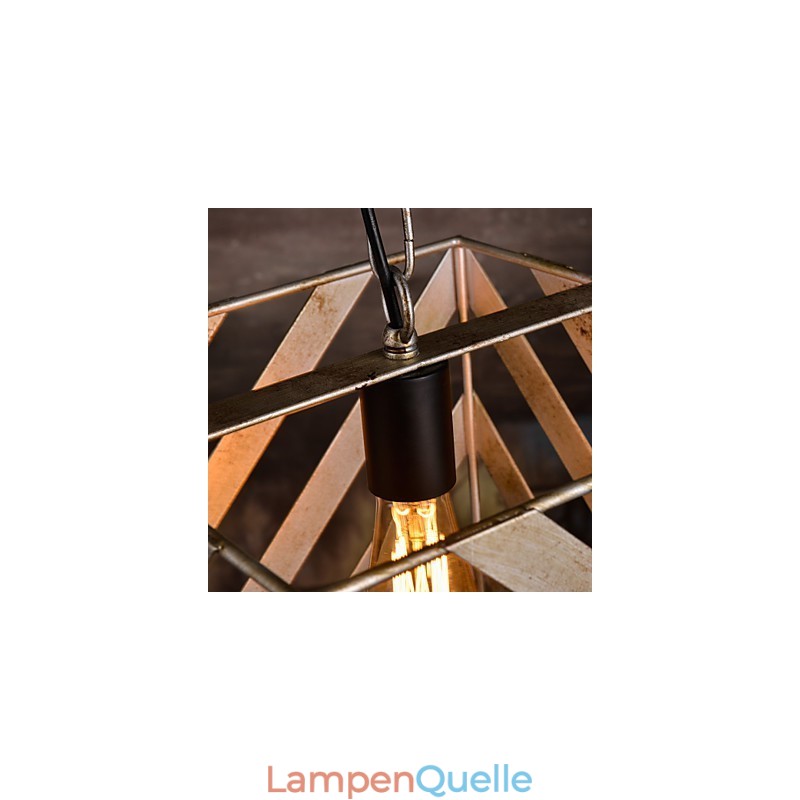Retro Eisenlampe Moderner minimalistischer Kronleuchter im Industriestil