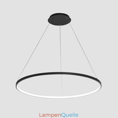 Dimmbare 63W 100CM Durchmesser Pendelleuchte Modernes Design Ring Dimmbare 63W 100CM Durchmesser Pendelleuchte Modernes Design Ring