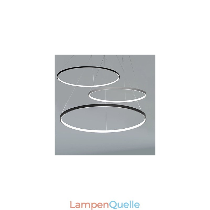 Dimmbare 63W 100CM Durchmesser Pendelleuchte Modernes Design Ring