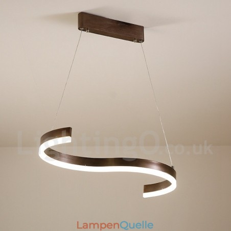 Dimmbare lineare Pendelleuchte mit Fernbedienung, modernes Design Dimmbare lineare Pendelleuchte mit Fernbedienung, modernes Design