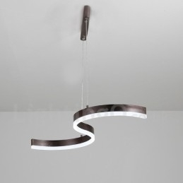 Dimmbare lineare Pendelleuchte mit Fernbedienung, modernes Design