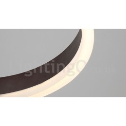 Dimmbare lineare Pendelleuchte mit Fernbedienung, modernes Design