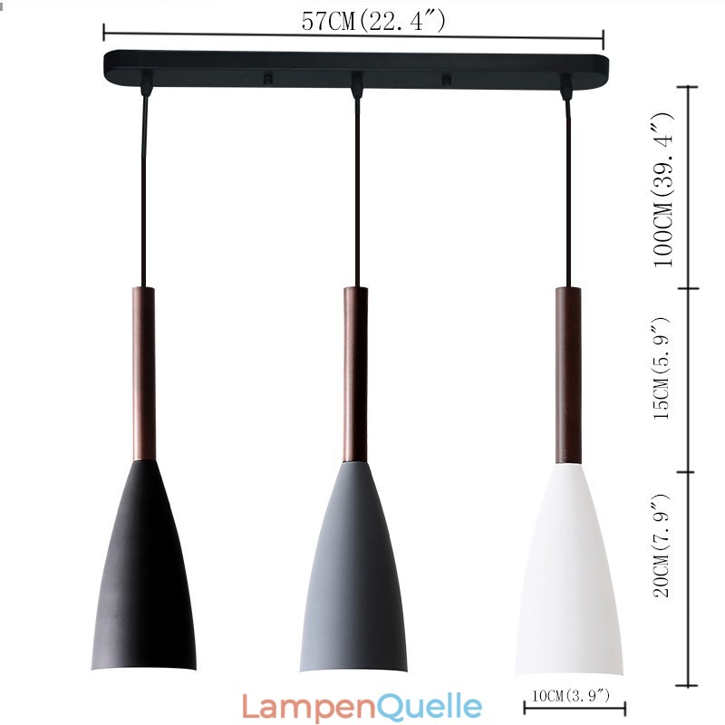 Modernes zeitgenössisches Macaron-Pendelleuchtendesign