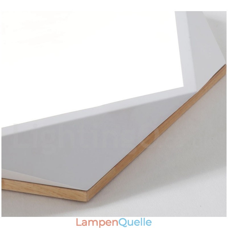 Dimmbare Macaron Multi Farben Holz Deckenleuchte mit Acrylschirm Deckenlampe Nordischer Stil