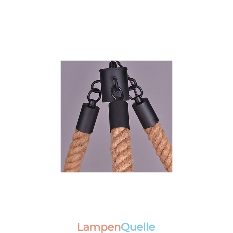 Vintage Seil Pendelleuchte Loft Kreative Industrielle Lampe Amerikanischen Stil Dekoration